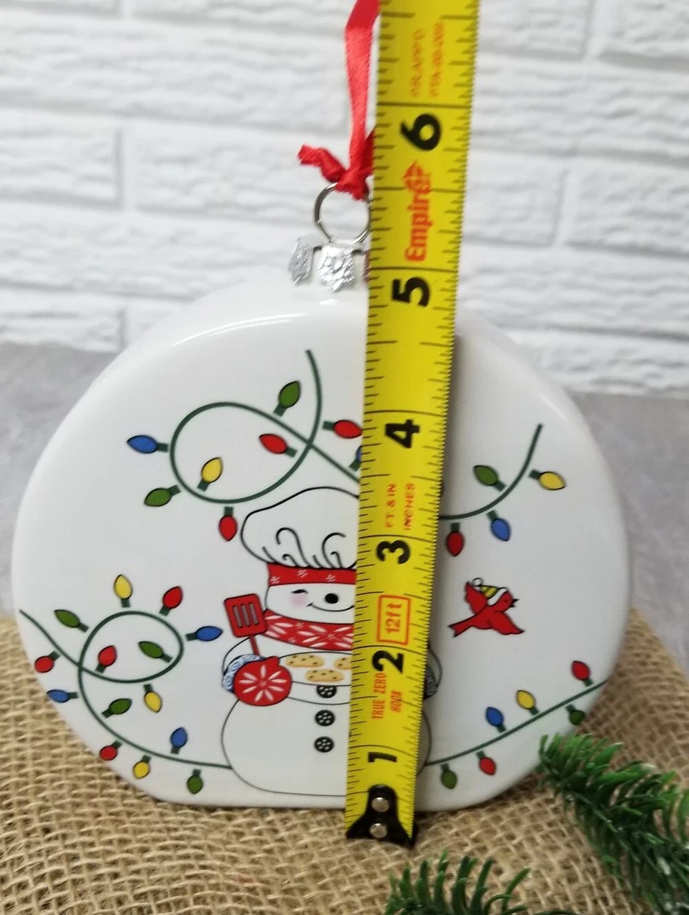 Temp-Tations Snowball Cookies Recipe Ornament